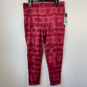 NWT Ideology 7/8 Length Reversible High Waist Leggings Size L